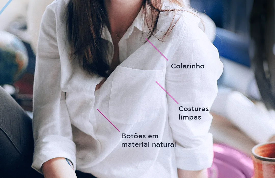 Camisa branca - dicas para escolher com qualidade