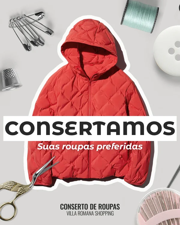Conserto de jaquetas