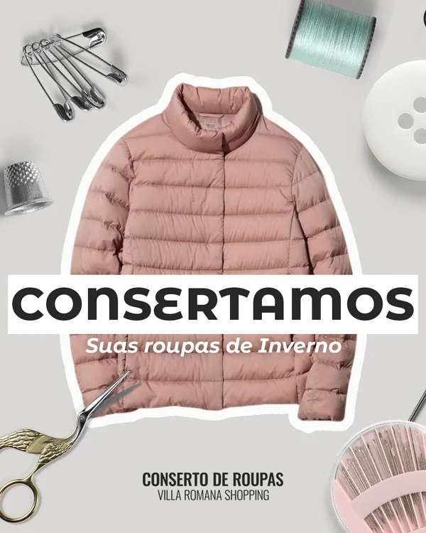 Conserto de roupas de inverno